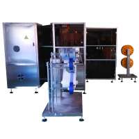 Automatic high frequency urine bag making machine